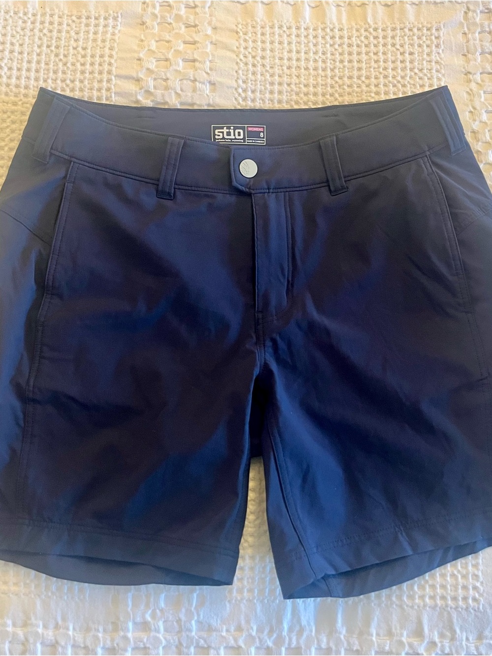 Stio Whiparound Shorts in Mountain Shadow